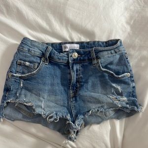 Zara jean shorts